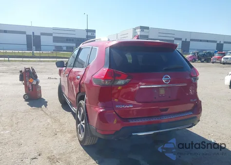 2017 Nissan Rogue Sl из США, поврежденный, VIN JN8AT2MV4HW285697